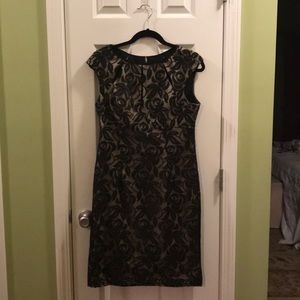 Lacey little black dress